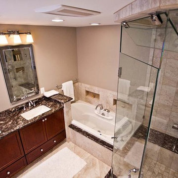 Spa-LIke Master Bath Remodel in Burke, Virginia