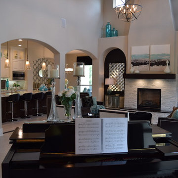 Arezzo Model Home - The Bluff at the Dominion in San Antonio