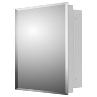 Deluxe Series Medicine Cabinet, 18"x24", Beveled Edge, Recessed
