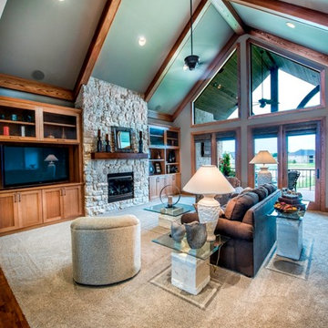 Custom European Entertaining Retreat