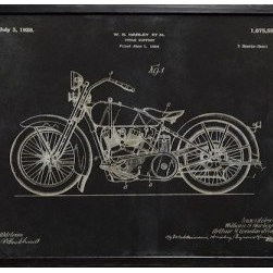 1928 Harley Patent - Artwork