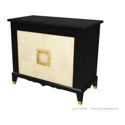 JONATHAN FRANC - CHLOE 2DR CABINET by Jonathan Franc - Nightstands And Bedside Tables