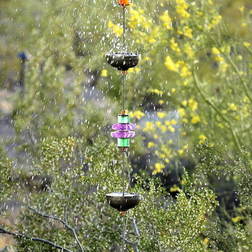Hanging Glass Sculpture