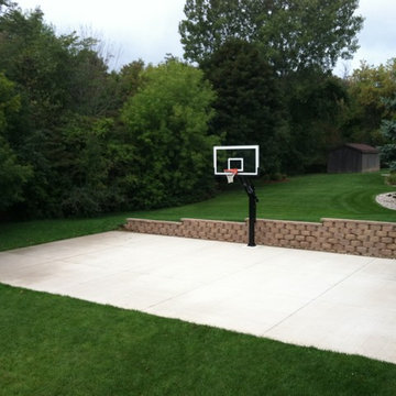 Ruth D's Pro Dunk Platinum Basketball System on a 50x30 in grand rapids, MI