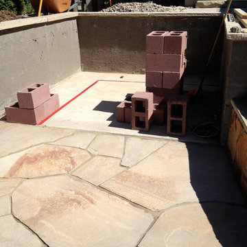 outside fire pit