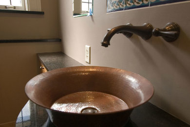 Tuscan bathroom photo in St Louis