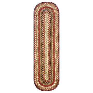 Homespice Decor Gingerbread Stair Tread 8x28" Oval