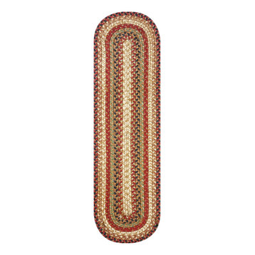 Homespice Decor Gingerbread Stair Tread 8x28" Oval