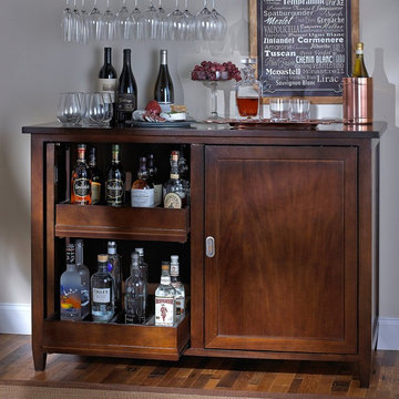 Wine Enthusiast Firenze Mezzo Wine and Spirits Credenza 335-16-02