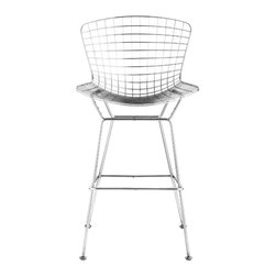 Wire Bar Stool by Zuo Modern - Bar Stools And Counter Stools