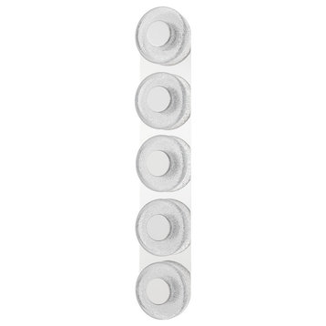 Pearl LED Wall Sconce, Polished Nickel