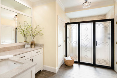 Transitional bathroom photo in Other