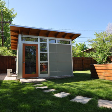 A Modern Backyard Home Office