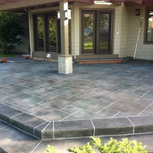 Stamped concrete