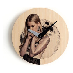 Ren Pidgeon & Georgia Harvey clock | Hunting For George - Wall Clocks