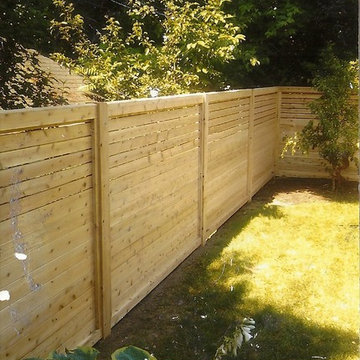 Cedar Semi-Private Fence