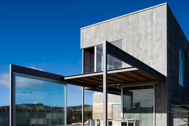 Trendy exterior home photo in Auckland