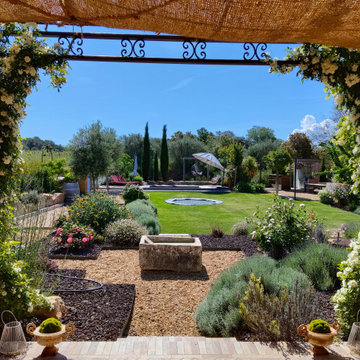 Pourrières - Un jardin pour reçevoir