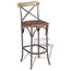VidaXL Solid Reclaimed Wood Bar Chair, 45x45x110 cm