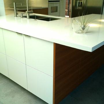 Orange CA Cherry and High Gloss White