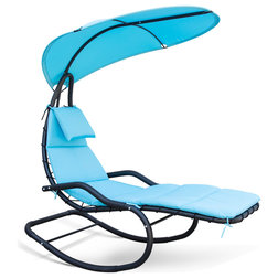 Contemporary Outdoor Chaise Lounges by OneBigOutlet