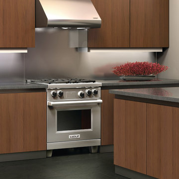 Wolf 30" Wall Mount Canopy Range Hood, Stainless Steel | PW302718