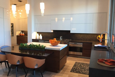 Trendy home design photo in Houston