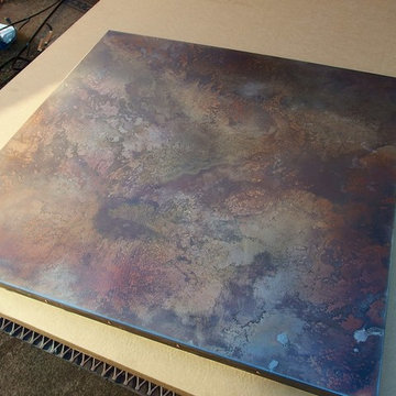 Volcanic Stainless Steel countertops