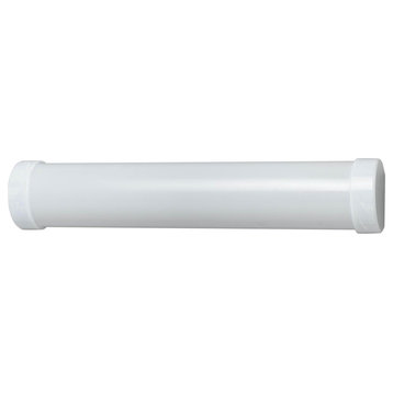 T8 32W Bath Bar, White Finish, Frosted White