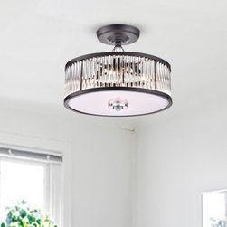 4-Light Flush Mount - Flush-mount Ceiling Lighting