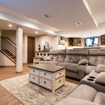 All Fun & Games – Orland Park Basement Retreat