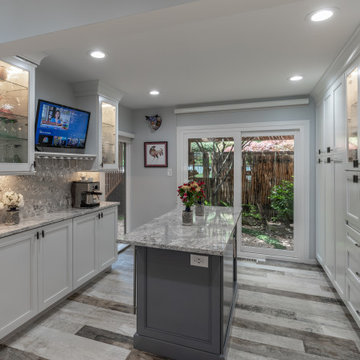 Galley Kitchen Transformed into Gem of the House in Reston VA
