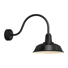 Troy RLM Lighting RH16M3LL23 Bryson 1 Light 22" Tall Outdoor Barn - Black