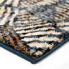 Palmetto Living Textured Penny Blue 5'1"x7'6"