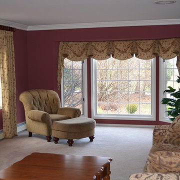 new bay window treatment