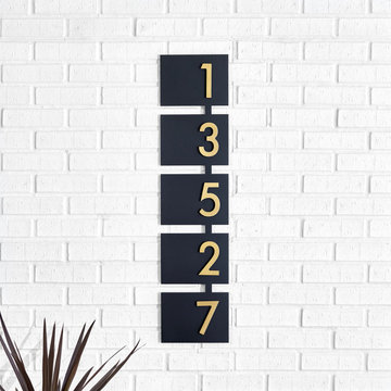 Wall Mounted Address Signs