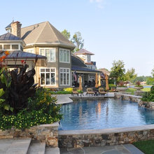 Pool landscaping