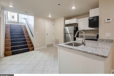Inspiration for a basement remodel in Philadelphia