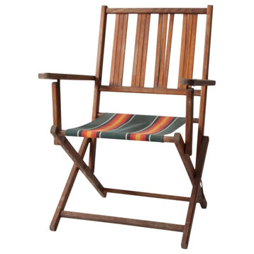 Consigned, Mid-Century Wooden Folding Chair