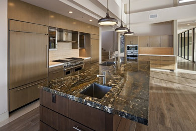 Example of a trendy kitchen design in Phoenix