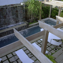 Courtyard pool