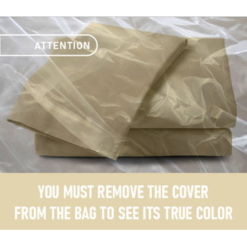 |COVER ONLY| Outdoor Piped Trim 8" Twin Size Daybed Fitted Sheet Slipcover AD103