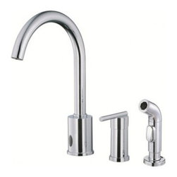 Danze Parma Dual Function Kitchen Faucet with Spray D423058 - Kitchen Faucets