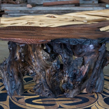 Rustic executive office furniture