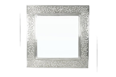 Aluminium Square Mirror Frame, 70cm