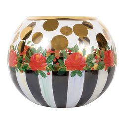 Heirloom Glass Globe Vase - Large | MacKenzie-Childs - Vases