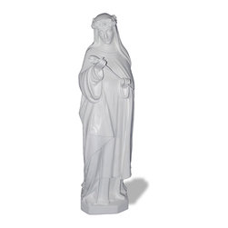 ResinStone - Saint Rose of Lima Statue - Decorative Objects And Figurines