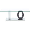 T1628 Cocktail Table - White, Grey