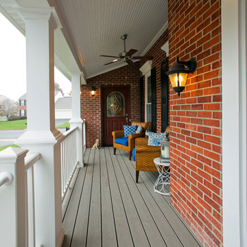 Addition Provided an In-Law-Suite,New Bedrooms for Teens,and a Gourmet Kitchen