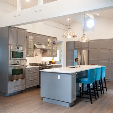 A bright new kitchen